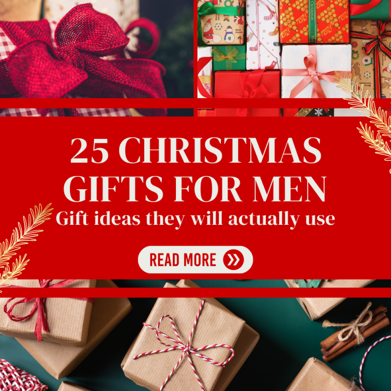 🎁 25 Christmas Gifts for Men (That They’ll Actually&nbsp;Use!)